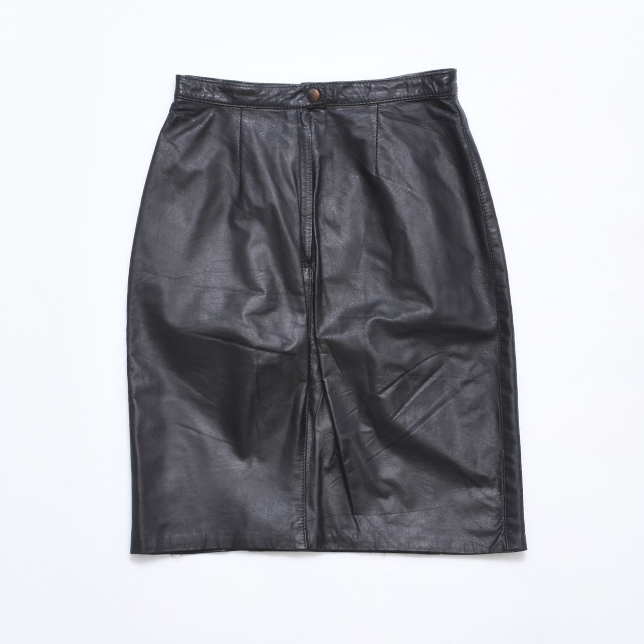 HdN "Midnight Hour" Leather Skirt, Vintage Select