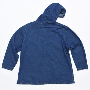 HdN Hooded Denim Camp Coat, Vintage Select