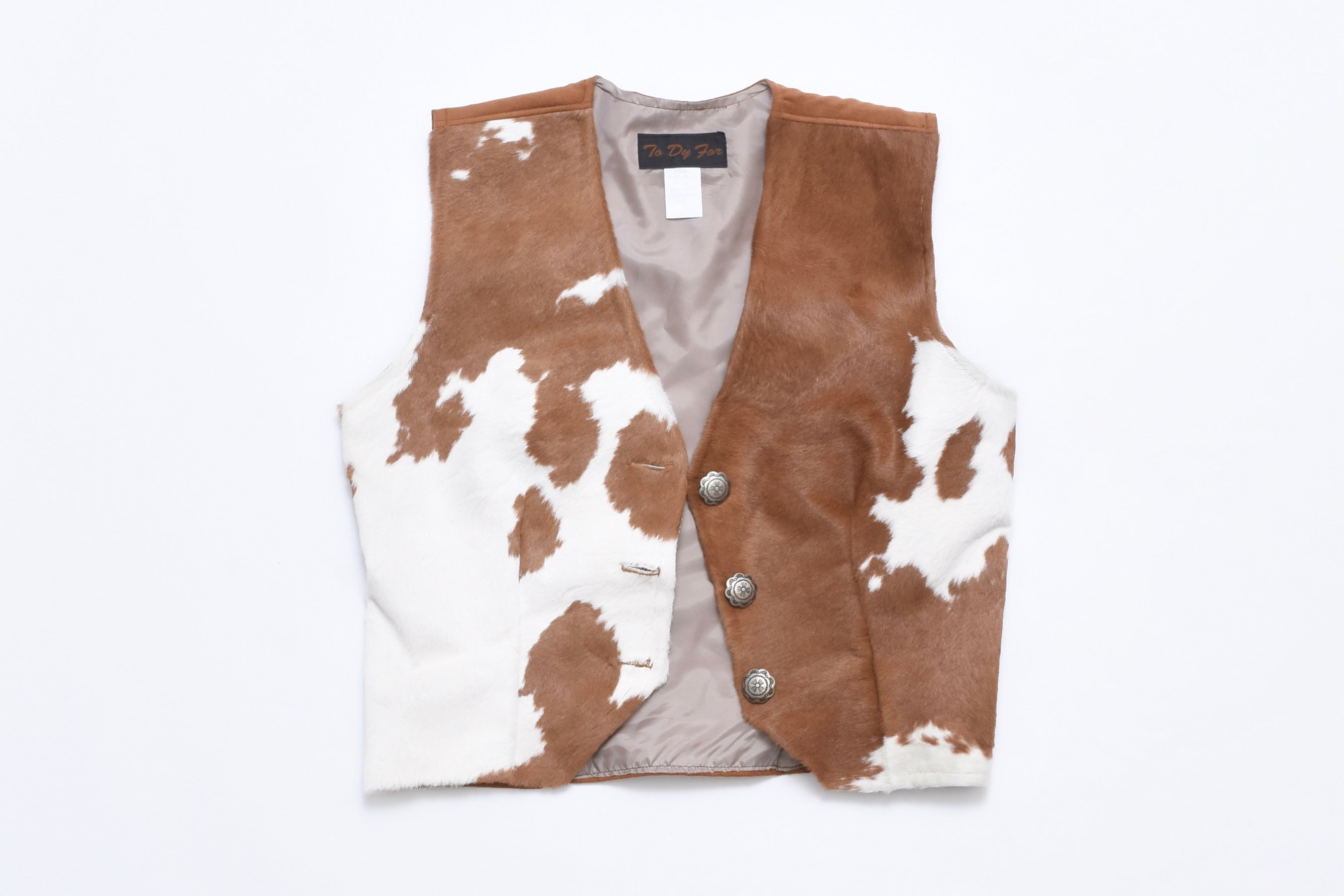 HdN "Vaca" Leather Vest, Vintage Select