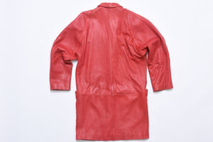 HdN "Rojo" Leather Blazer, Vintage Select